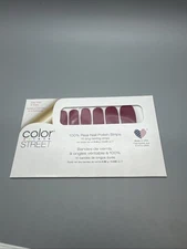 Color Street Nail Strips BEIJING BEAUTY Red FREE SHIPPING RETIRED NIP