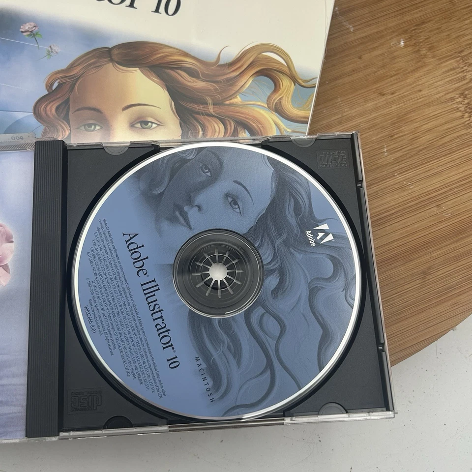 Adobe Illustrator 10 Macintosh MAC OS  in box VINTAGE With Serial -# - Image 4 of 4