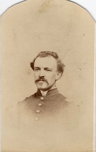 CDV of Indentified Captian Phillip H. Schreyer PA 53rd Infantry