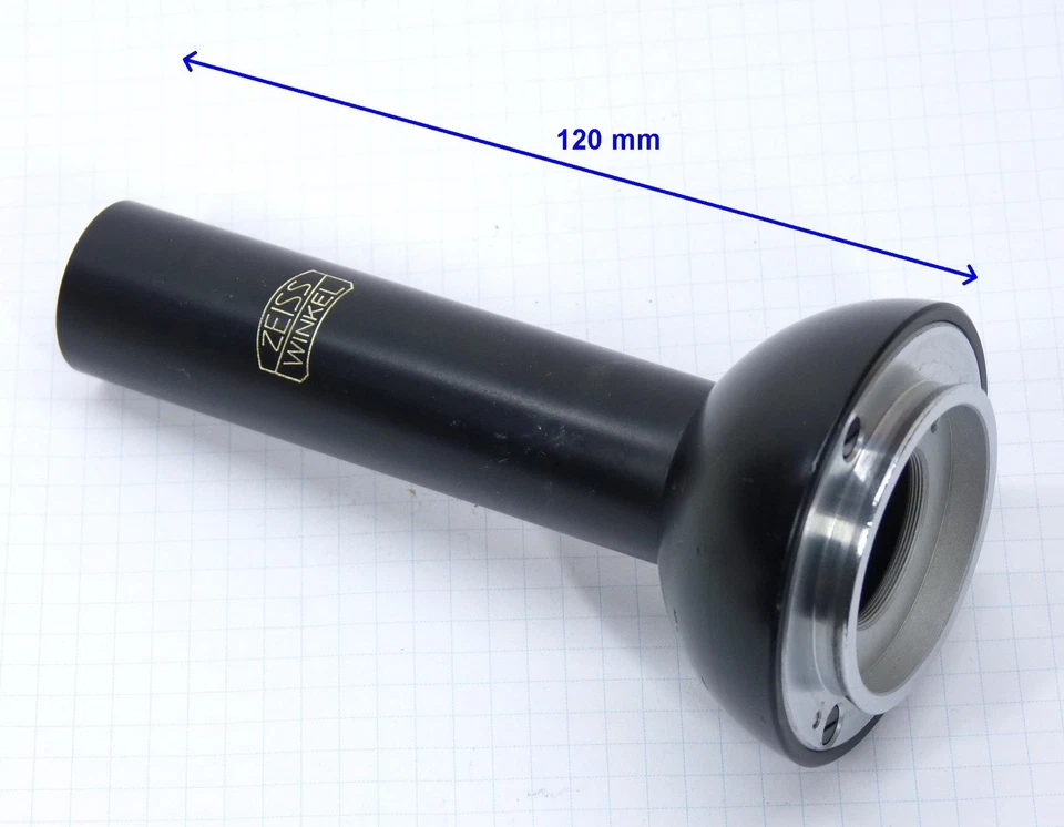 Fototubus Geradtubus Monokulartubus für Carl Zeiss Standard u.a. Mikroskope - Bild 4 von 4