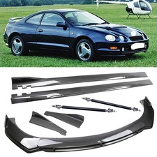 For Toyota Celica Carbon Fiber Front Bumper Lip Chin Spoiler Splitter Body Kit