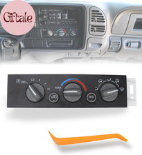 HVAC AC Heater Climate Control Module Switch Compatible with 1996-1999 Chevy GMC