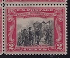 651 - Huge Color Shift Error / EFO Plate Block of 6 W/VF-SUP centering Mint NH — photo 2