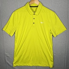 Nike Polo Shirt Mens Medium Dri-FIT Golf Performance Activewear CT4584-308