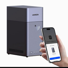 UGREEN DH2300 NASync 2-Bay NAS 12TB HDD, NFC, USB-C, Gray/Black