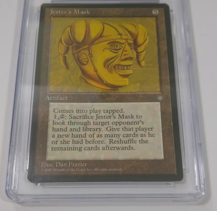MTG Jester's Mask CGC 9 NM Mint Ice Age Reserved List Vintage Graded - Image 3 of 4