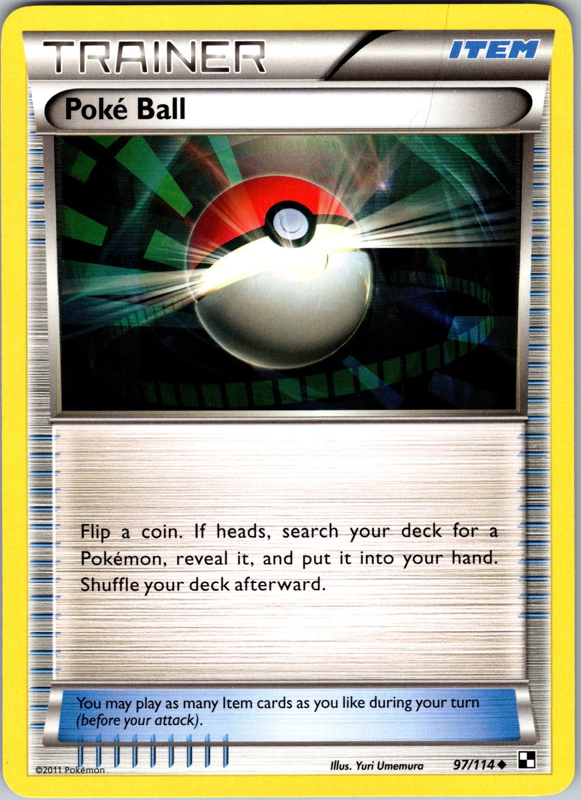Black and White #97/114 Poke Ball 2