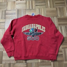 Vintage Indianapolis 500 Sweatshirt 1990s Large