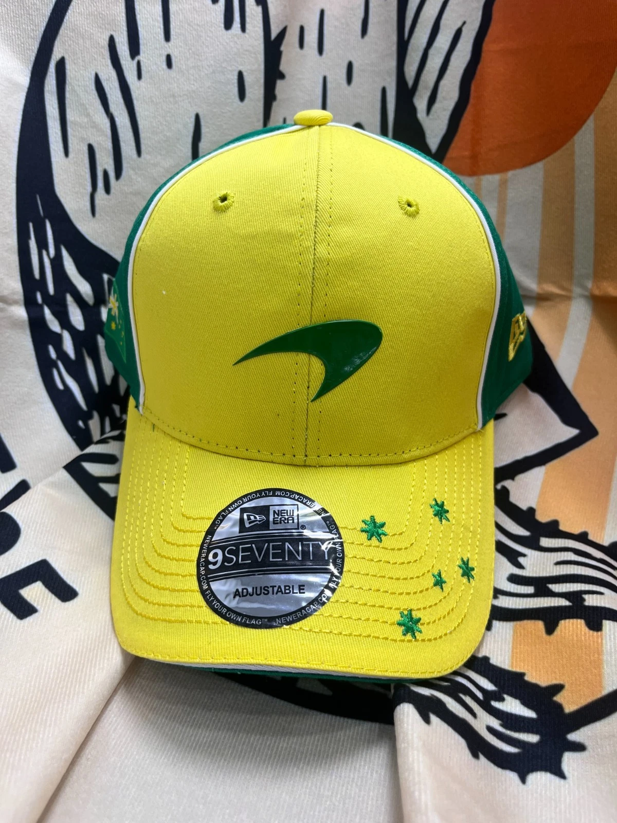 McLaren Racing Men's Outdoors Yellow Baseball Cap Adjustable
Opens in a new window or tab