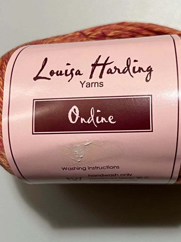Louisa Harding ORDINE Yarn #07 100 % Cotton 50gr ea. Set of 3 - Image 3 of 4