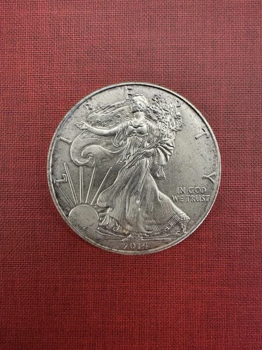 2014 American Eagle Silver Dollar  1 oz .999 Silver Uncirculated