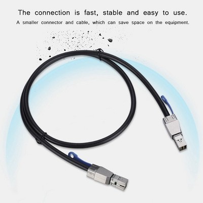 Cabledeconn MINI SAS SFF-8644 Zu SFF-8644 Festplattenserver-Datensynchronis J2Wo