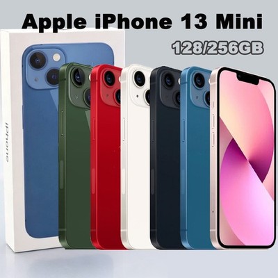Neu Apple iPhone 13 Mini 5G 128/256GB Ohne Vertrag Handys Mini Size Smartphones