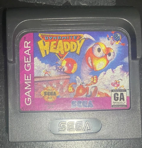 Dynamite Headdy - Sega Game Gear - Treasure - Good Condition