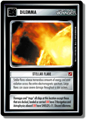 Stellar Flare - Blaze of Glory - Star Trek CCG 1E
