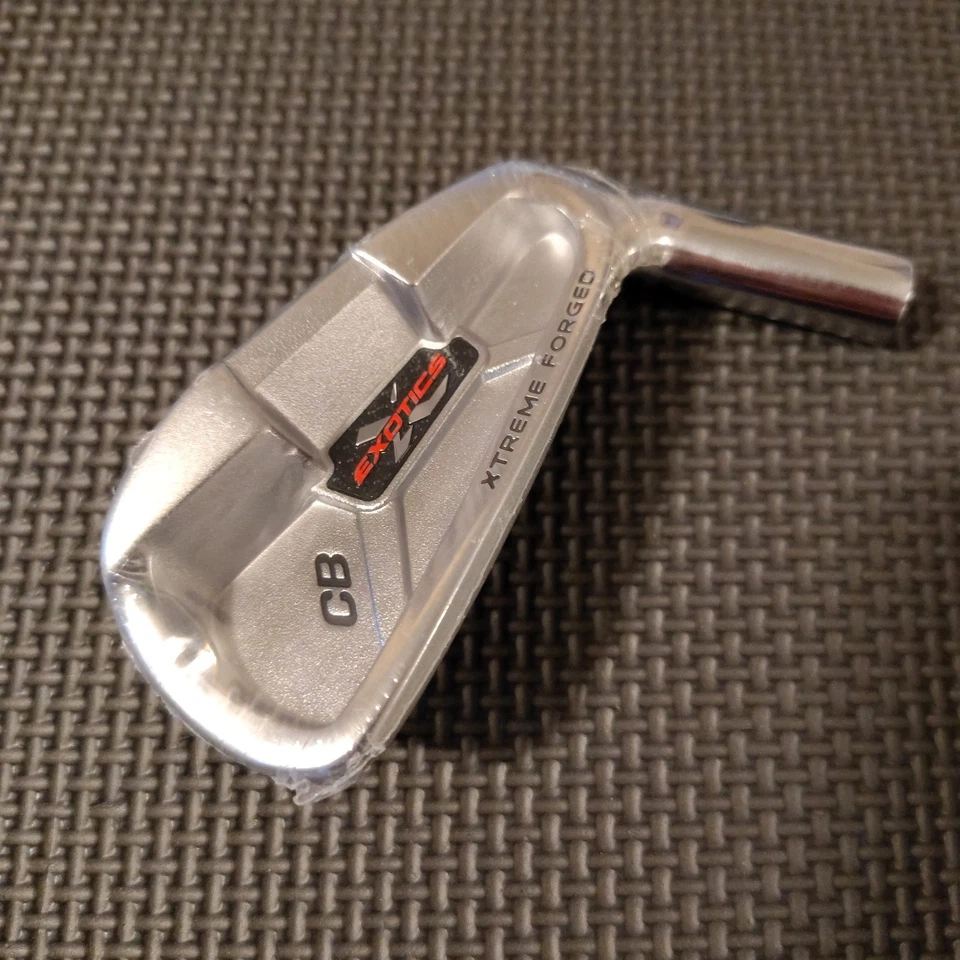 NEW Tour Edge Exotics CB Forged 6 Iron Fitting Head / 2 Flat* / New In Plastic - Image 4 of 4