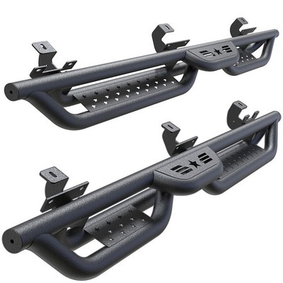 Armor Running Boards for 2018-2026 Jeep Wrangler JL 4 Door Nerf Bar Side Steps