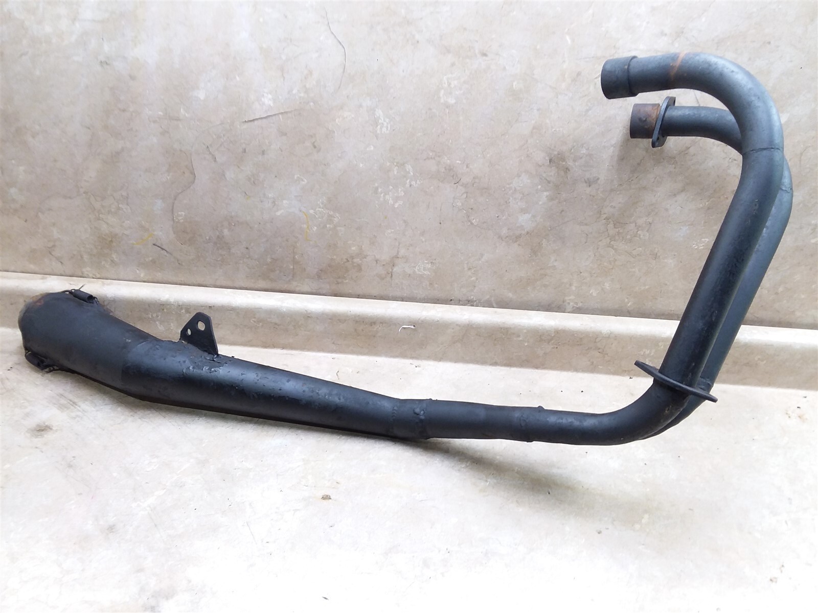 Yamaha 650 XS650 XS1 XS2 BUB 2 INTO 1 Exhaust Muffler 1970s PA RP-