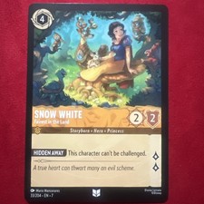 Snow White Fairest in the Land 33/204 Disney Lorcana Archazia's Island NM