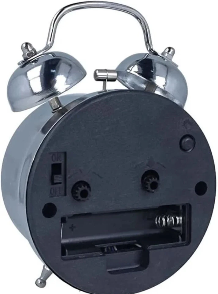 Sveglia Campana,Sveglia da Comodino Con Doppio Campanello,Sveglia Rumoso Classic - Image 3 of 4