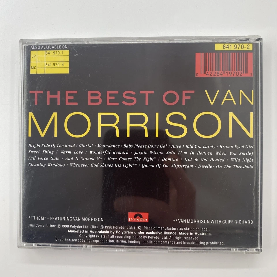 The Best of Van Morrison (CD, 1990) - Image 2 of 3