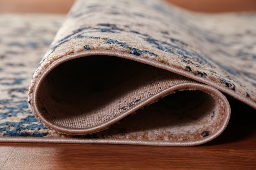 Turkish Floral Beige 5x8 ft Transitional Rug Soft Pile Carpet - Picture 8 of 11