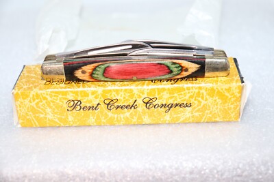 Frost Cutlery Bent Creek Congress No. 14-214 Wood Scales In Box
