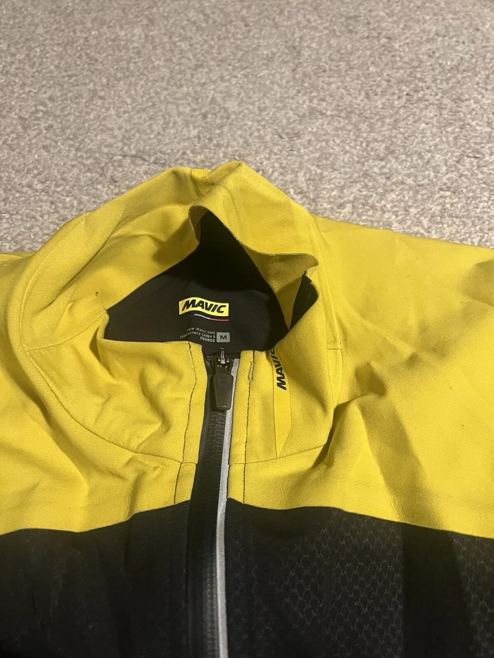 Mavic - Mens Cosmic Pro Vision Softshell Jacket (Black/Yellow) Size: Medium - Image 3 of 4