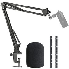 K669 Mic Boom Arm Stand with Pop Filter Compatible with Fifine K669 Fifine 66...