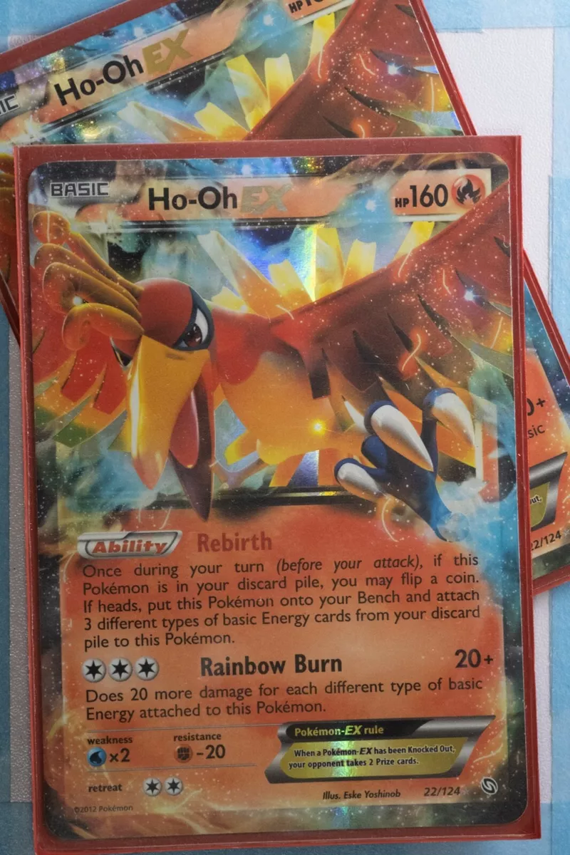  Pokemon - Ho-Oh-EX (22) - BW - Dragons Exalted - Holo