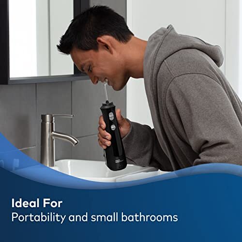 Rechargeable Portable Water Flosser for Teeth, Gums, Braces Care - Bild 9 von 9