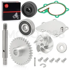 Banshee Billet Impeller Water Pump Gear Bearing Seal Complete Rebuild Kit Shaft