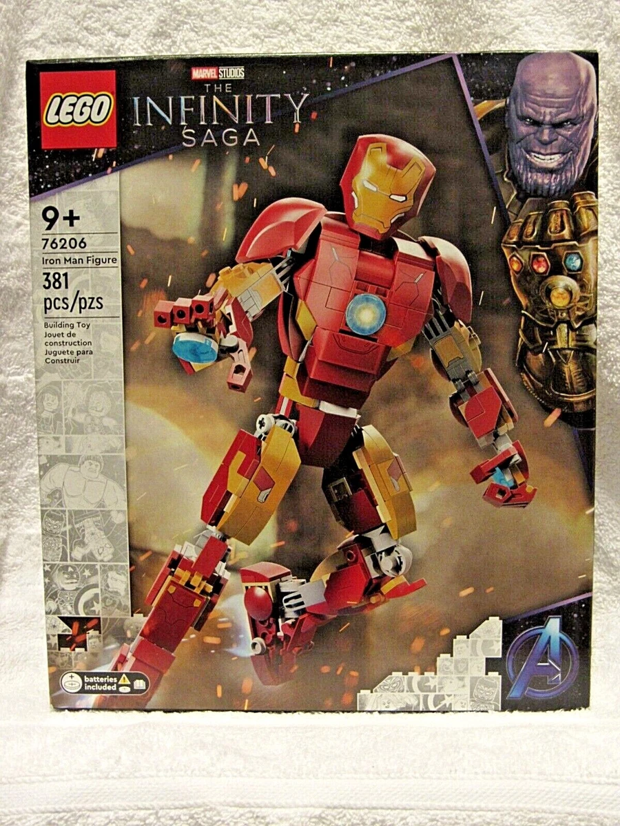 LEGO Marvel 76206 Iron Man Figure - LEGO Speed Build Review 