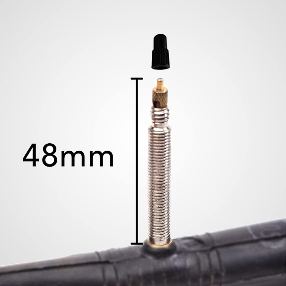 (2Pack) Race 28" 700C Bike Tubes, 700 X 2025C Road Bike Inner Tubes