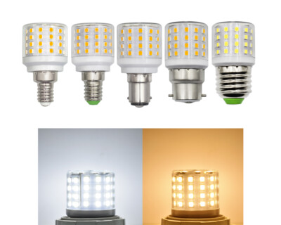 E12/E14/E27/BA15D/B22 LED Bulb 6W 110~265V 56-2835SMD Ceramics Light Replace G45