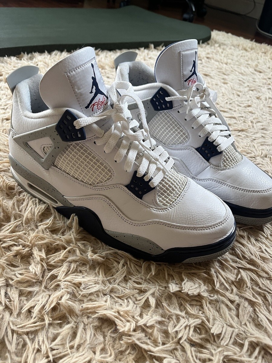 あていたAir Jordan 4 ミッドナイトネイビー Buy Air Jordan 4 Retro 'Midnight Navy' - DH6927 140 | GOAT