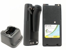 2x Battery  Charger for Icom IC-V8 IC-A6E IC-U82 IC-F21GM IC-F30GT NICD 1100mAh