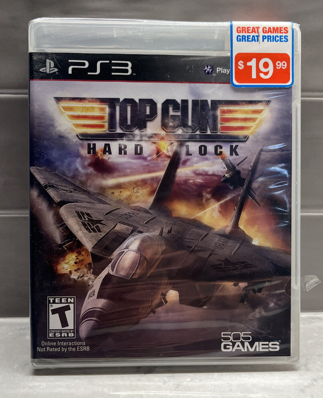 Top Gun Hard Lock PS3 mídia física original Play 3 Jogo de Avião