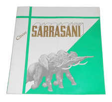 CIRCUS SARRASANI HEFT PROGRAMM HEFT CLOWN ZIRKUS SAMMLER ALT RAR