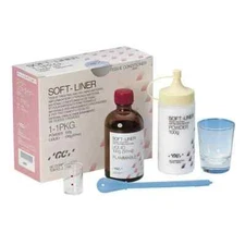 GC Dental Soft Liner Dental Tissue Conditioner Denture Repair Denture Relining