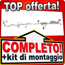 Scarico Completo per FIAT BRAVA / BRAVO (182) 1.8 16V 1995-2001 Marmitta