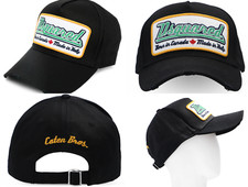 Dsquared2 Iconic Oversized Patch Logo Baseball Cap Hat