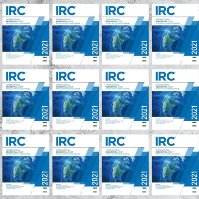 IRC 2021 International Residential Code 2021 Paperback Fast Delivery