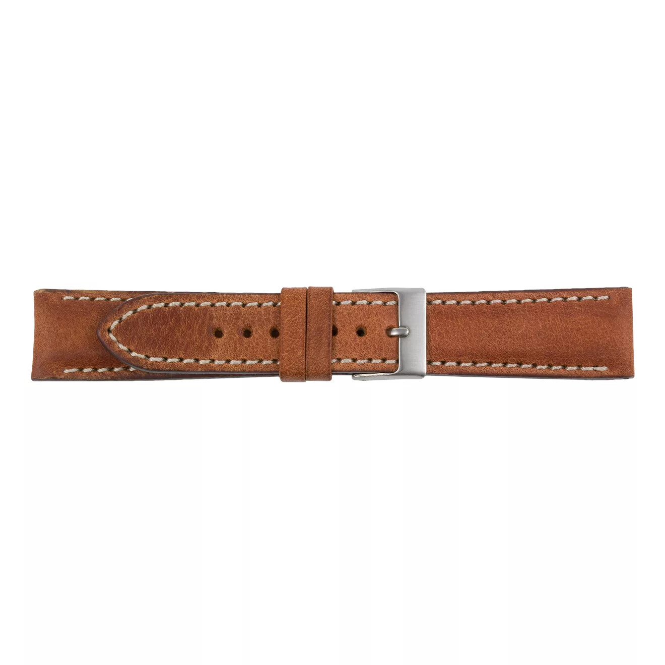 Watch Strap Classic Cowhide Brown by Pebro - 18, 20, 22, 24 mm
