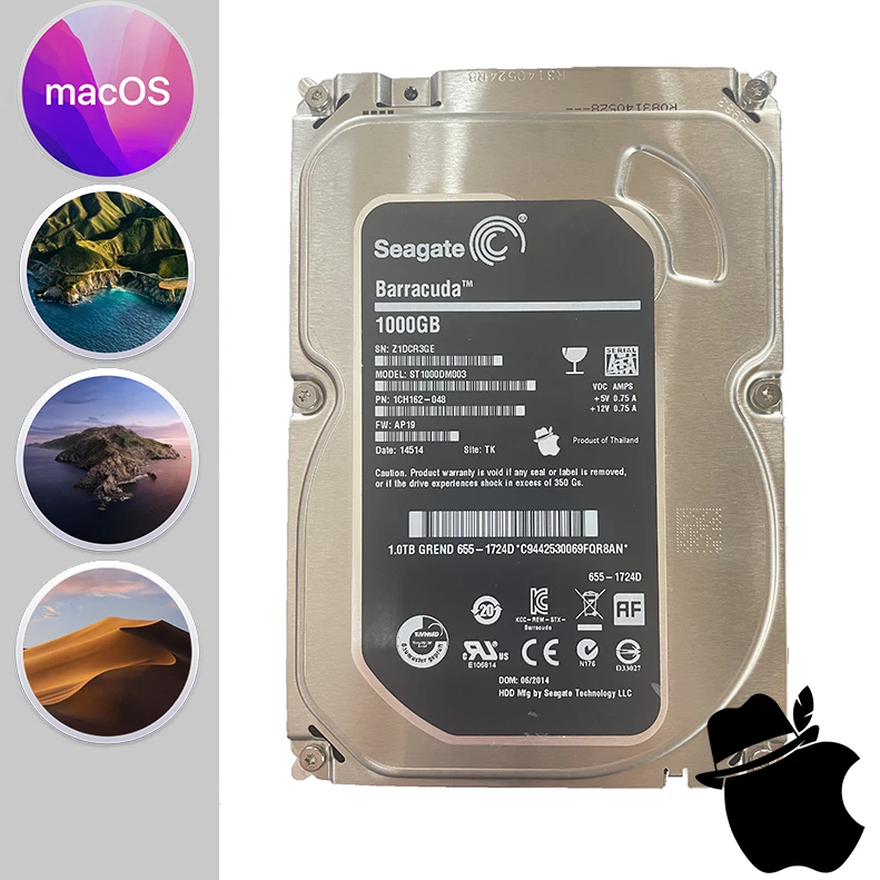 Caso distancia Goteo Apple Seagate Barracuda 1TB 3.5" 7200RPM macOS Pre Installed Warranty, iMac | eBay Caso distancia Goteo Apple Seagate Barracuda 1TB 3.5" 7200RPM macOS Pre Installed Warranty, iMac | eBay