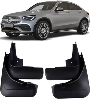 Genuine Splash Guards Mud Flaps FOR 2020-2023 Mercedes Benz GLC Coupe With Pedal