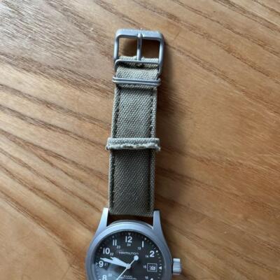 Hamilton Khaki Field Mechanical H69419363 38mm Green Dial