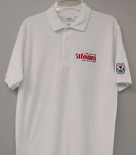 Philadelphia Atoms Defunct NASL Soccer Mens Embroidered Polo XS-6XL, LT-4XLT New