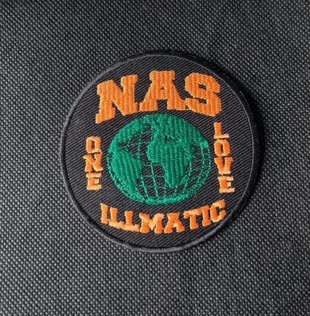 Nas One Love Patch - Illmatic It Was Written God's Son Mobb Deep Atcq hip hop