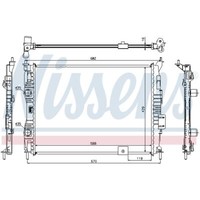 KüHler WasserküHler MotorküHler Passend FüR Nissan Qashqai +2 I J10 JJ10 1.6
